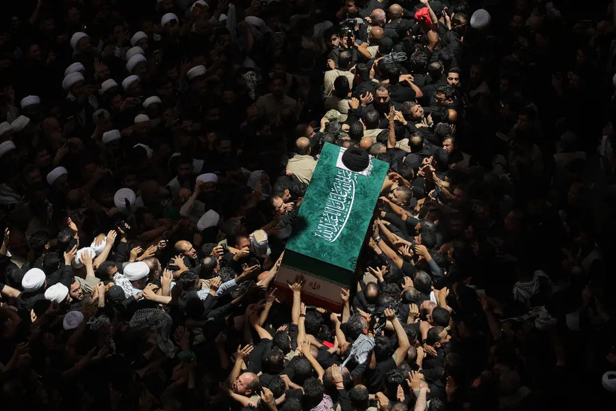 The coffin of the late Iranian Supreme Leader Ayatollah Ali Khamenei is carried by mourners | AP