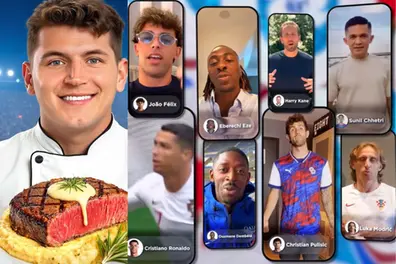 Ronaldo's salt cod; Chhetri's chole bhature: Viral chef reveals football stars' favourite meals
