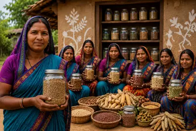 Meet the tribal women saving India's forgotten seeds with a unique seed bank