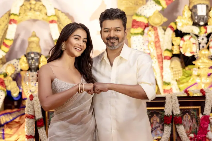 c joseph vijay and pooja hegde