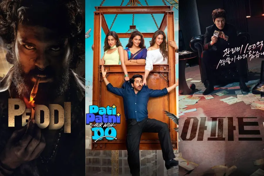 OTT releases this week: Peddi, Pati Patni Aur Woh Do, The Apartment Job and more
