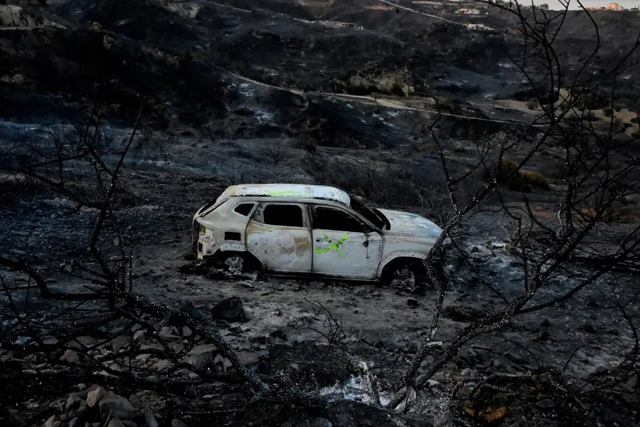 Spain wildfire