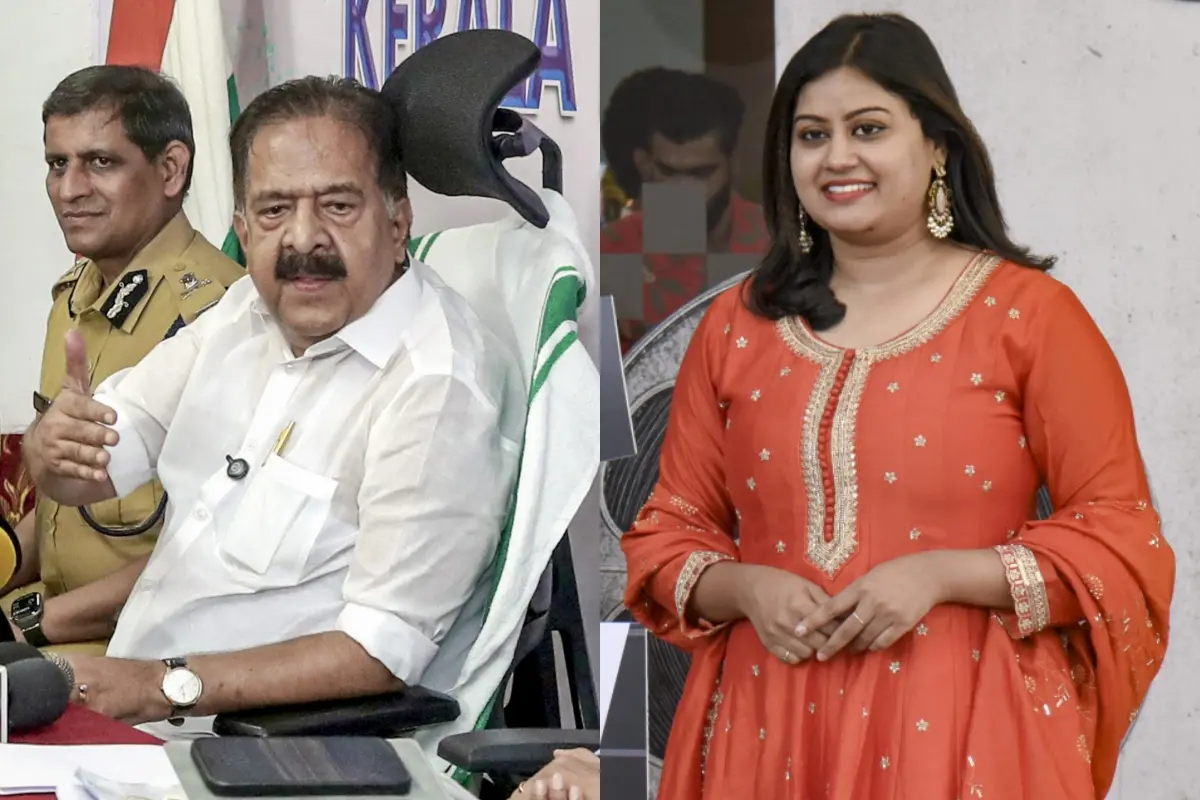 രമേശ് ചെന്നിത്തല, അൻസിബ ഹസൻ | Photo: PTI