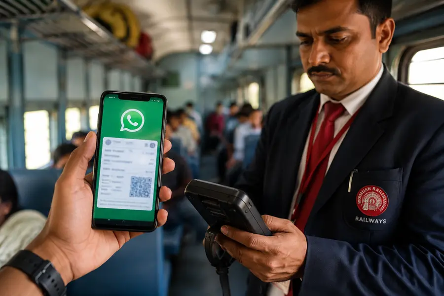train ticket whatsapp