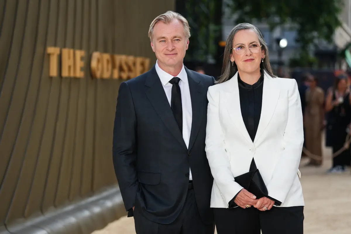 Director Christopher Nolan and Emma Thomas | AP