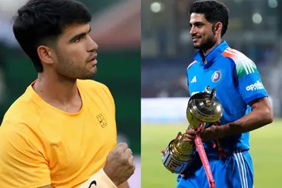 Shubman Gill likens his trademark short-arm jab to Carlos Alcaraz's deceptive drop shot