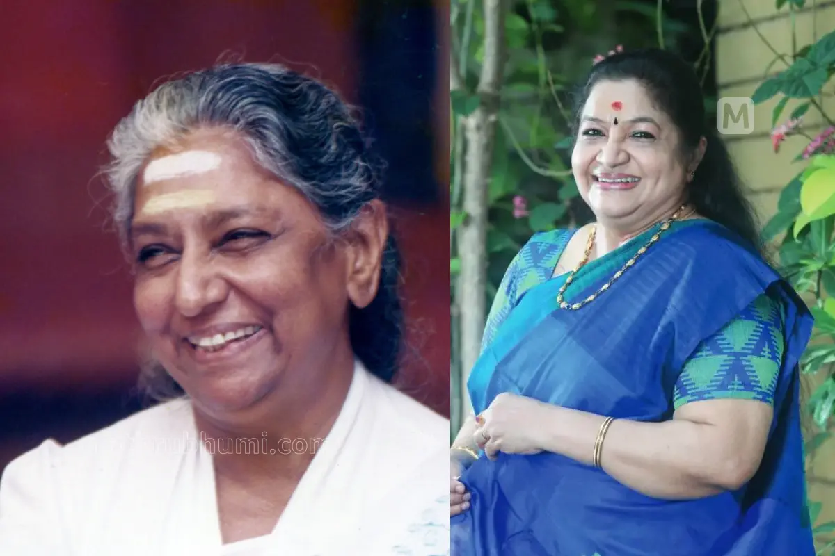 S Janaki, KS Chithra | Photo: Mathrubhumi