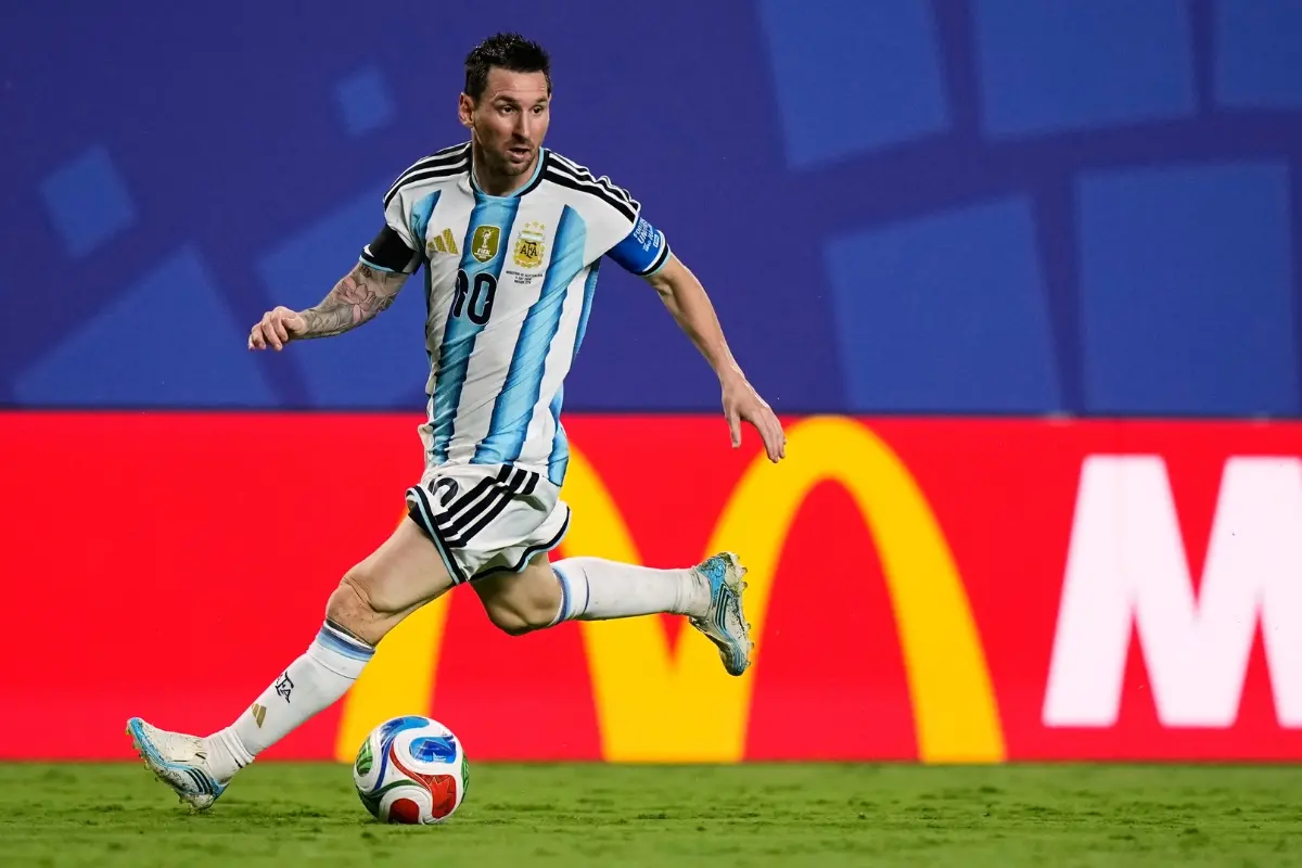 Argentina's Lionel Messi (10) | Photo: AP
