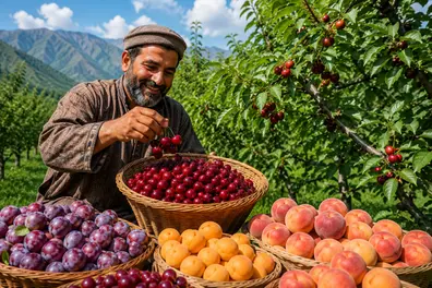 All smiles in Kashmir’s Kulgam as bumper stone fruit harvest delights growers