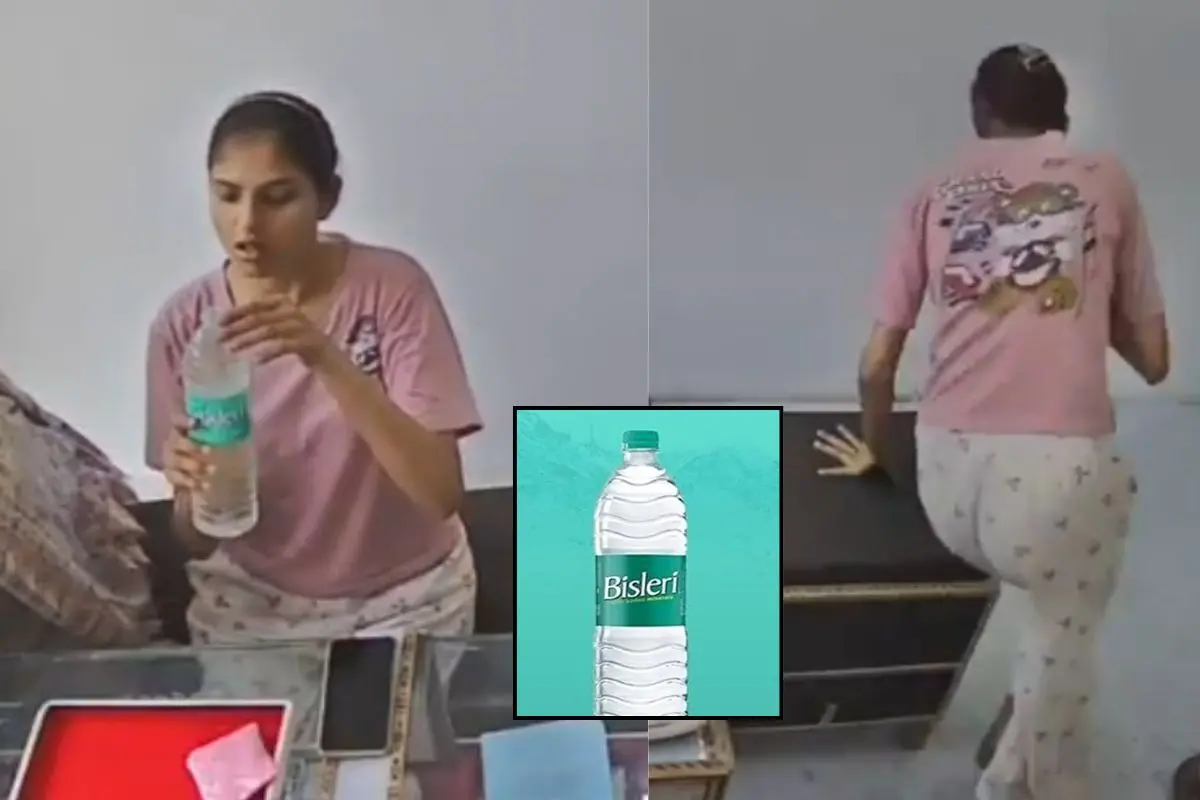Victim consumed acid from a seemingly sealed water bottle at a jewellery shop