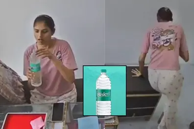 UP woman critical after drinking acid from sealed Bisleri bottle; CCTV footage surfaces