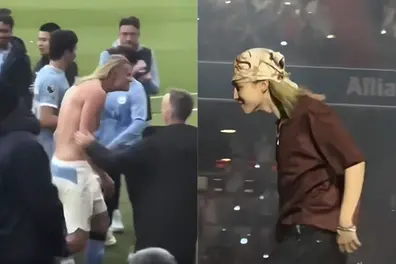 Did BTS' Jimin copy Erling Haaland's walk? Viral concert video sparks meme frenzy | WATCH