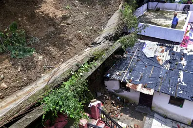 Uttarakhand rain havoc: 126 roads closed, 7 families shifted after wall collapse