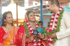 ഏഴ് വർഷത്തെ പ്രണയം; മൗറീഷ്യസ് പെണ്ണിന് മലയാളി പയ്യൻ, വിവാഹം തൊടുപുഴയിൽ
