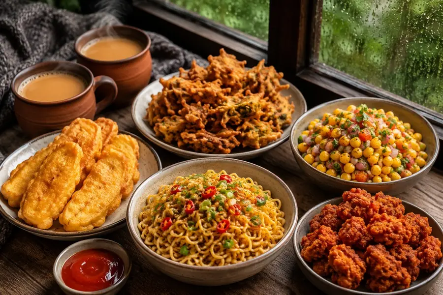 From pakoras to chilli garlic Maggi: 5 easy rainy day snacks to make at home