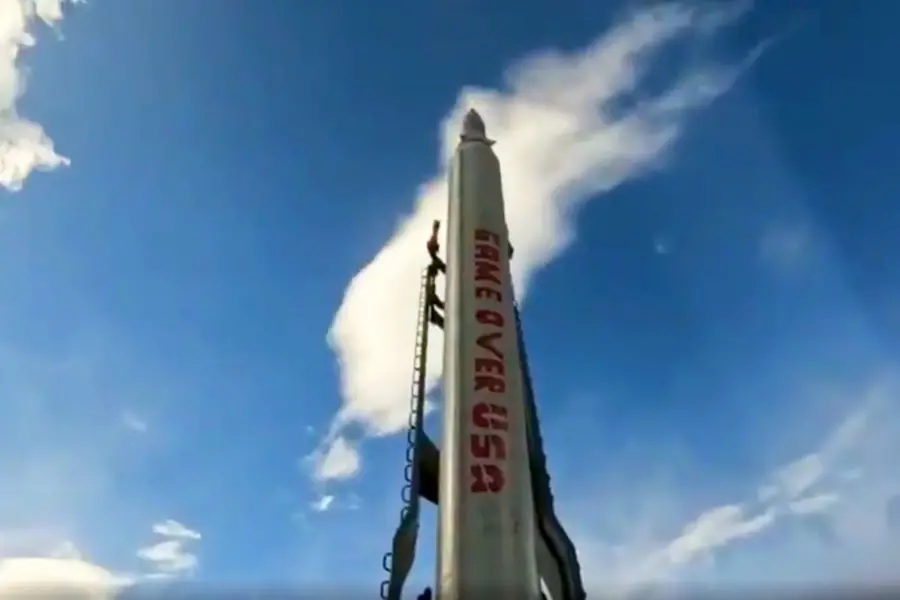 Iran releases new 'Game Over USA' missile launch footage | WATCH