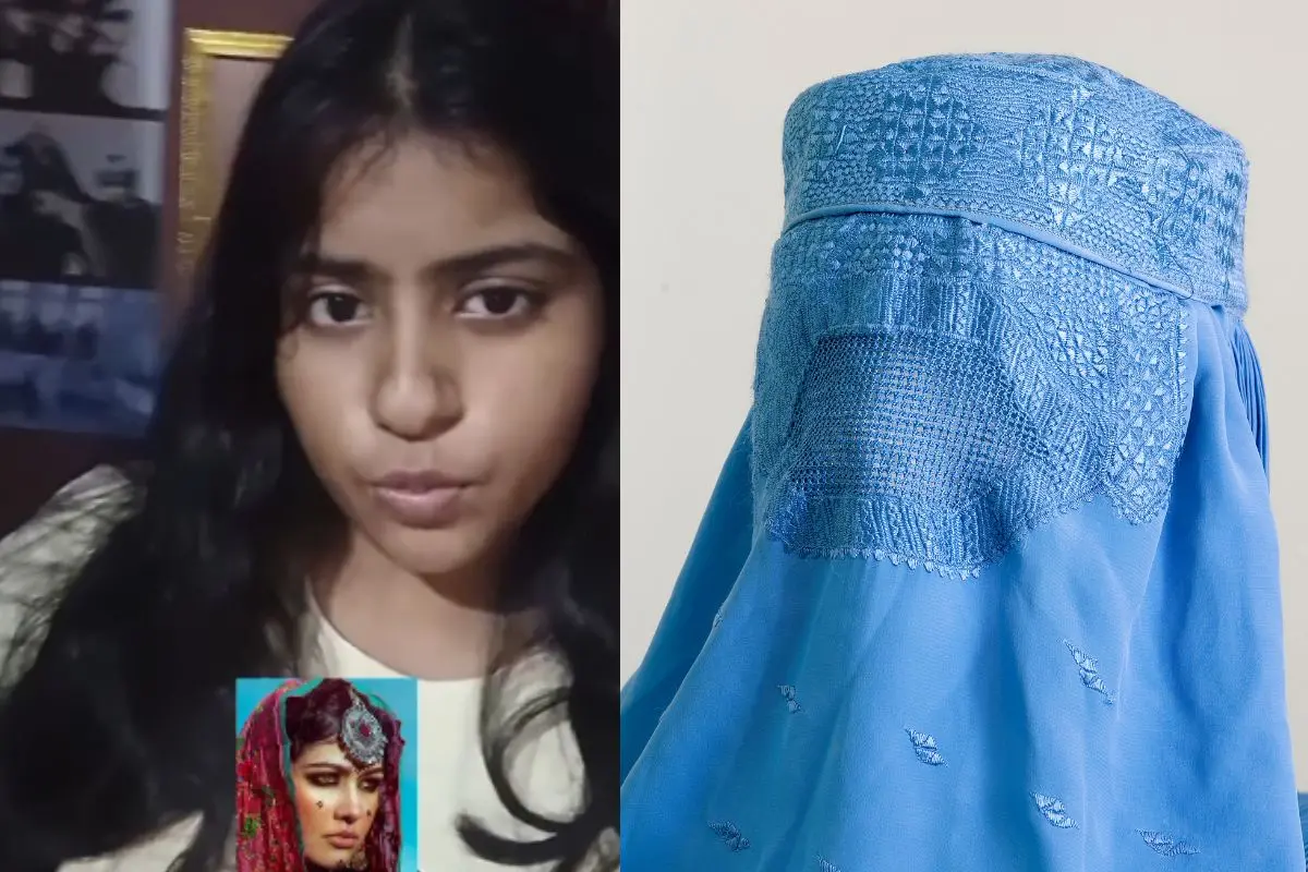 The viral 'Afghan Makeup Transition' trend