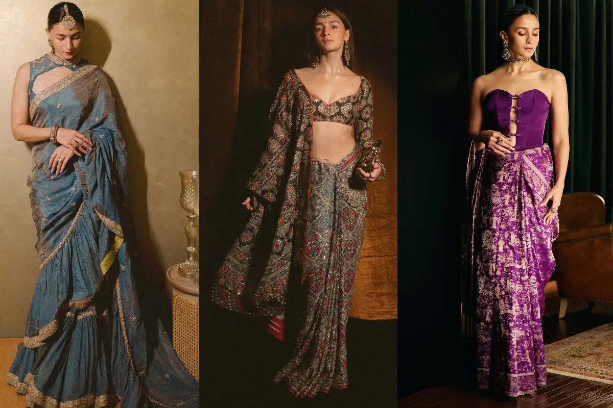 Alia Bhatt served a masterclass in bridesmaid dressing with three distinct looks for Akanksha Ranjan and Sharan Sharma's wedding celebrations.