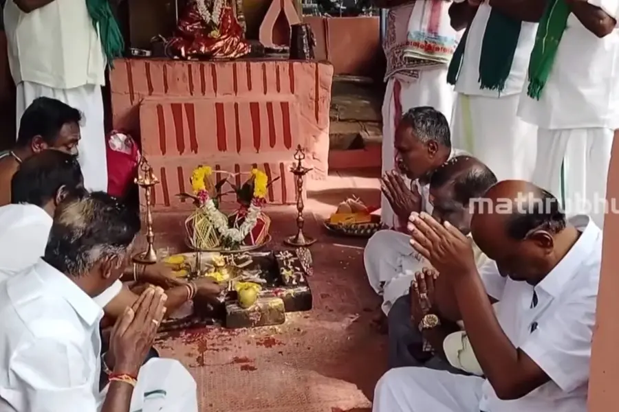 മുല്ലപ്പെരിയാർ തുറന്നില്ല; കേരളത്തിൽ മഴപെയ്യാൻ പൂജനടത്തി തമിഴ്നാട്ടിലെ കർഷകർ