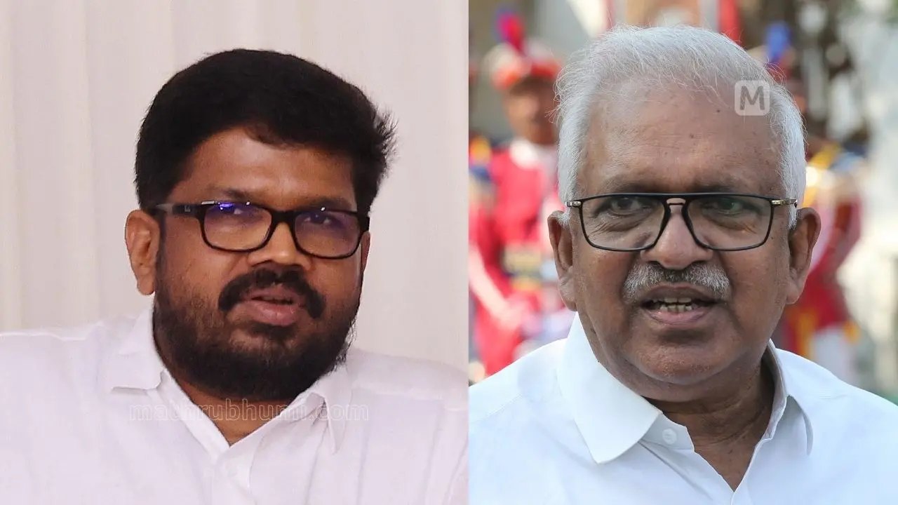 കെ.കെ. രാഗേഷ് | ചിത്രം: ലതീഷ് പൂവത്തൂർ, മാതൃഭൂമി | പി. ജയരാജൻ | ചിത്രം: രാമനാഥ പൈ, മാതൃഭൂമി