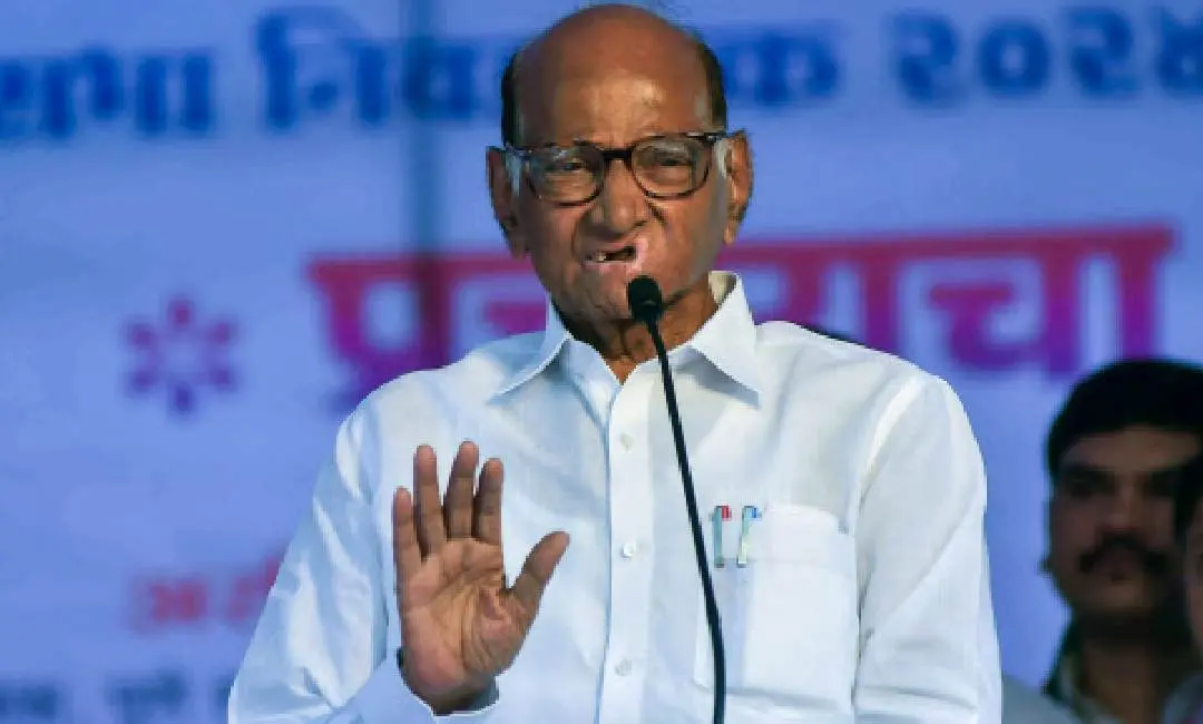 ശരത് പവാർ |ഫോട്ടോ: ANI/ Nitin Lawate