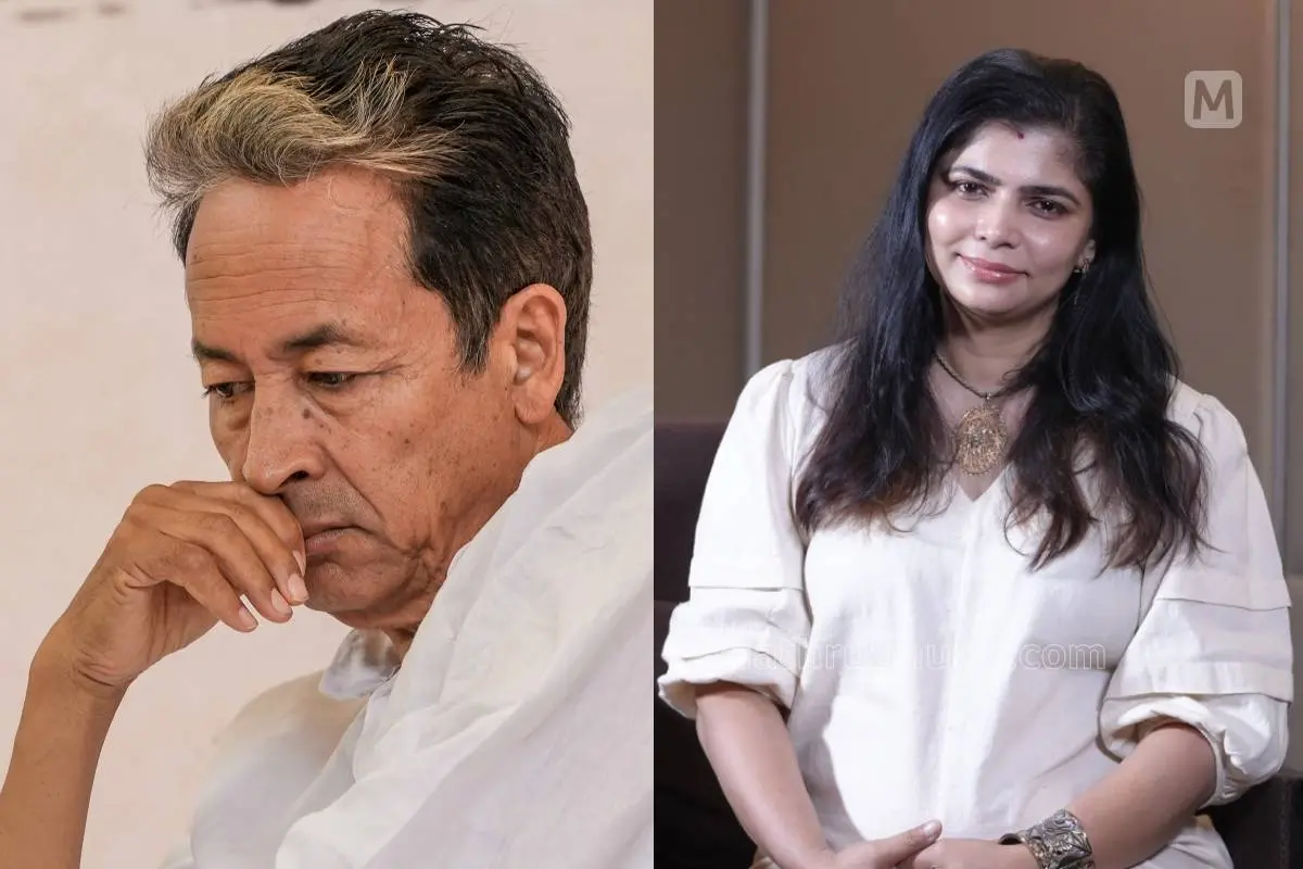 സോനം വാങ്ചുക്, ഗായിക ചിന്മയി | ഫോട്ടോ: PTI, ജെയ്വിന് ടി. സേവ്യര് \ മാതൃഭൂമി