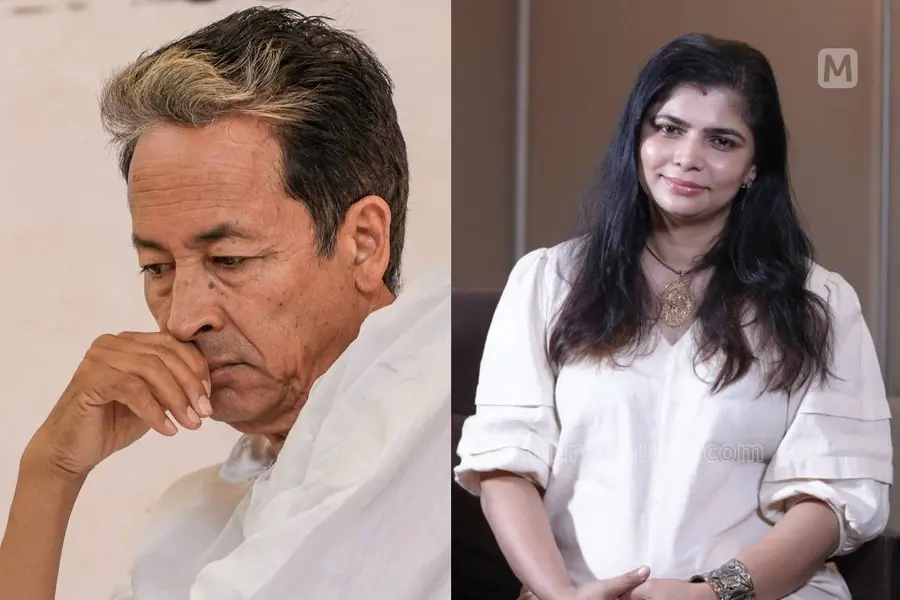 Sonam Wangchuk and Chinmayi