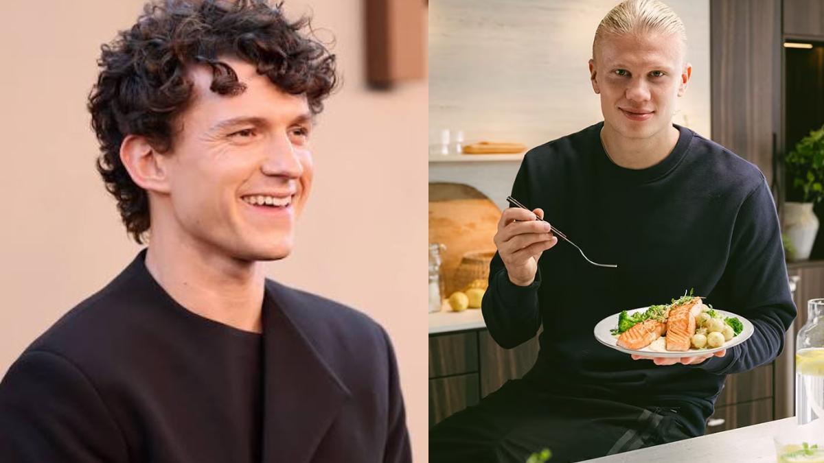 Just name the place!': Erling Haaland finally accepts Tom Holland's dinner invitation after leaving him on read | Mathrubhumi English