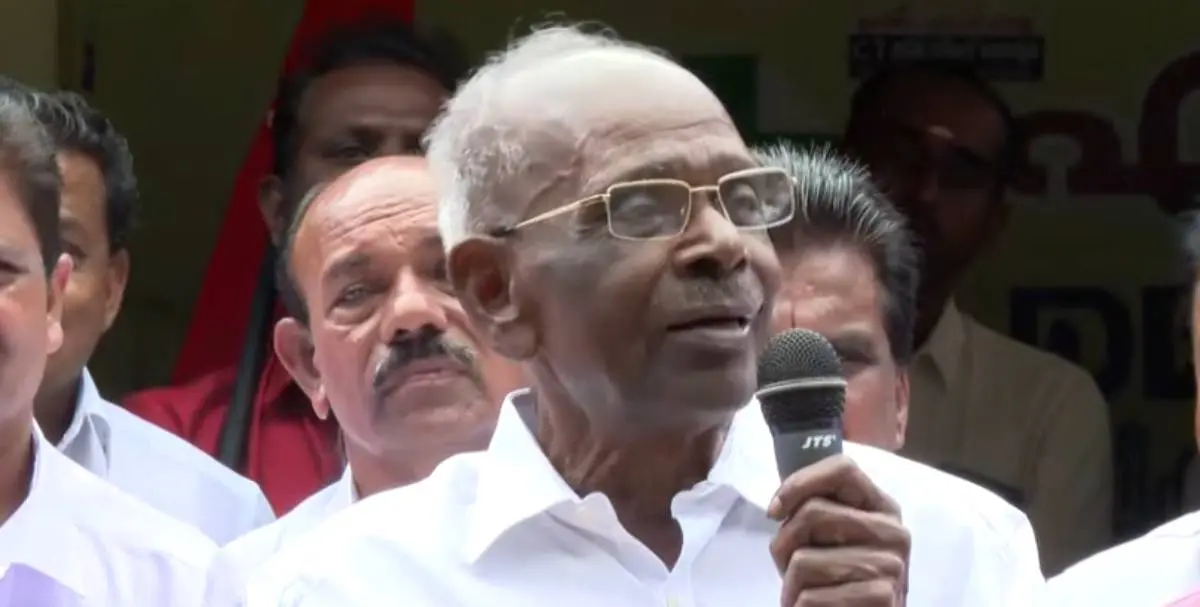 എം എം മണി | PHOTO: Screengrab/mathrubhumi news