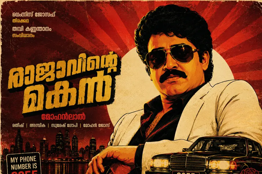 Rajavinte Makan poster | Reimagined
