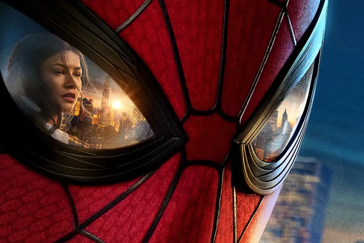 A poster of Spider-Man: Brand New Day, starring Tom Holland as the iconic Marvel superhero