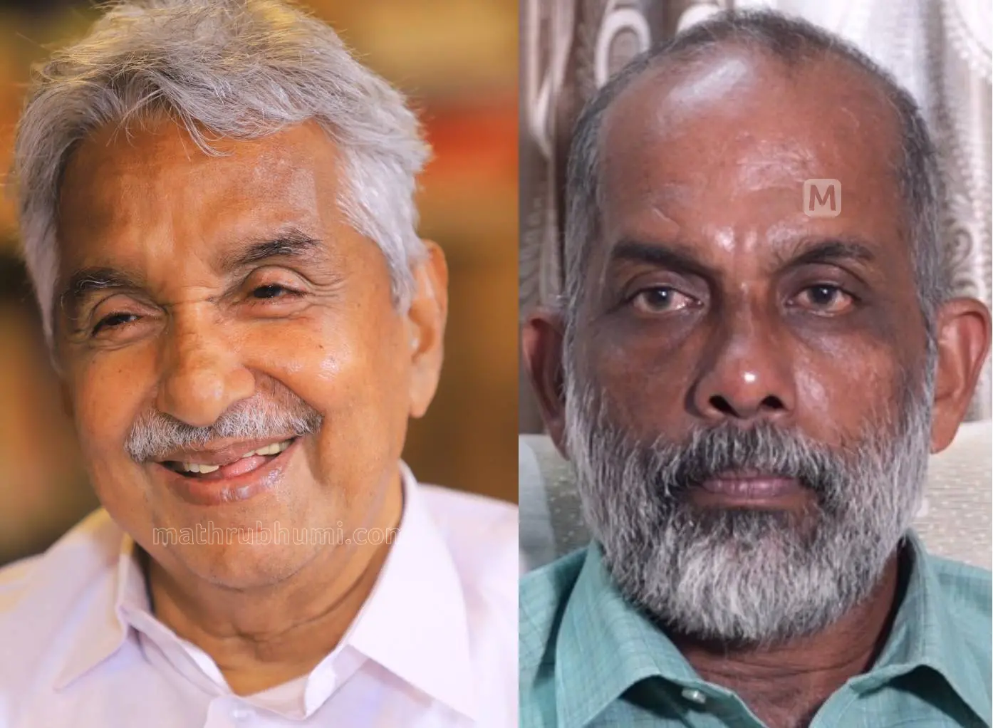 ഉമ്മൻ ചാണ്ടി, ടെനി ജോപ്പൻ | Photo: Mathrubhumi