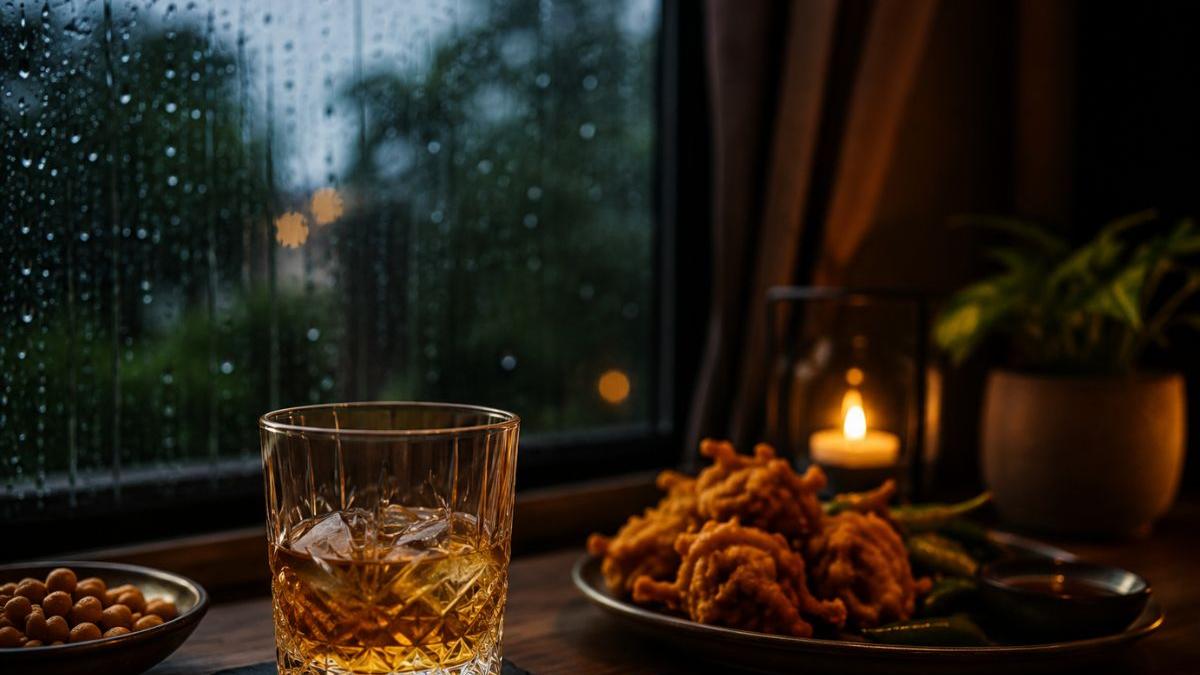 Why does rain make people crave alcohol?
