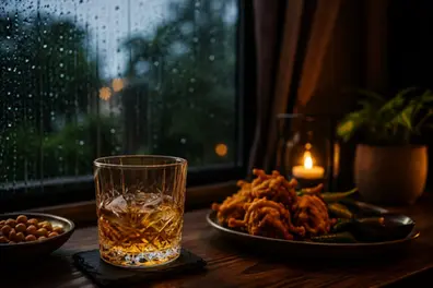 Why does rain make people crave alcohol?