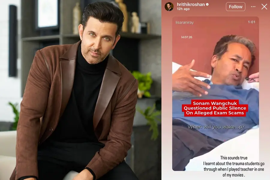 Hrithik Roshan on Sonam Wangchuk's hunger strike: 'I learnt about the trauma when...'