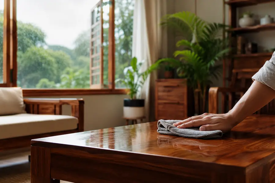 How to keep wooden furniture safe during the monsoon: Easy maintenance tips