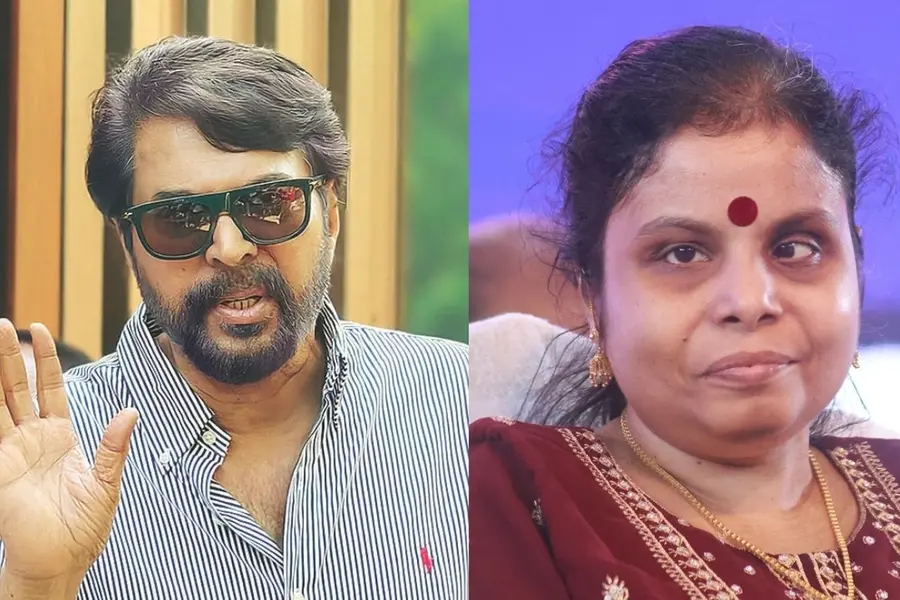 Mammootty-Vaikom-Vijayalakshmi