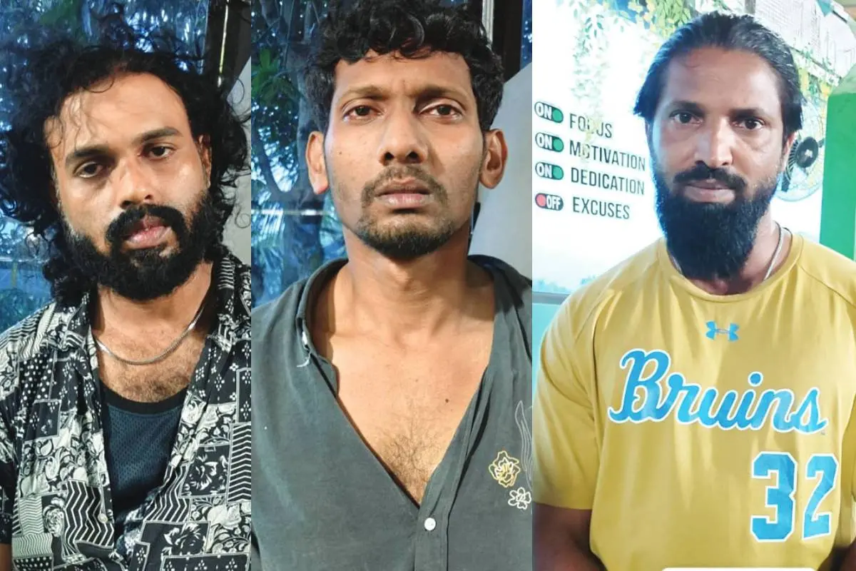 എം.കെ. ലിജാസ്, ഇ.വി. അർഷാദ്, കെ.വി. ജംഷിദ്