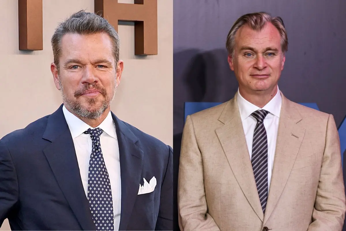 Matt Damon, Christopher Nolan | Photo: AFP, PTI