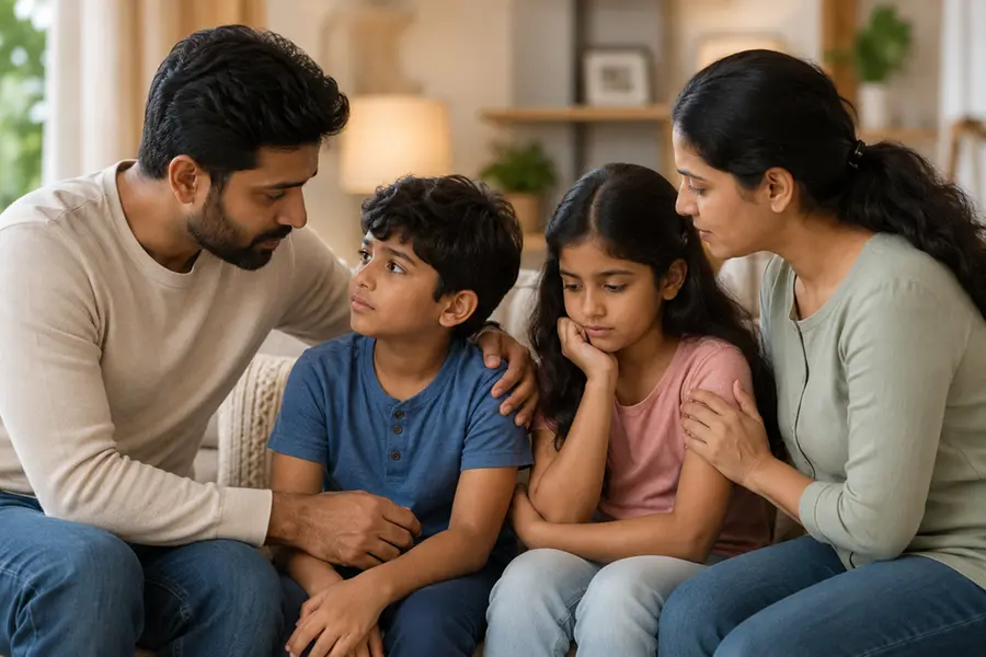 Should parents apologise to their children after an argument?