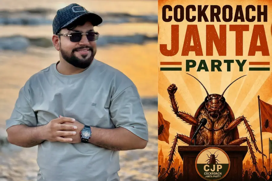 Why did Santy Sharma lose his YouTube channel after 'Cockroach Janata Party' comment?