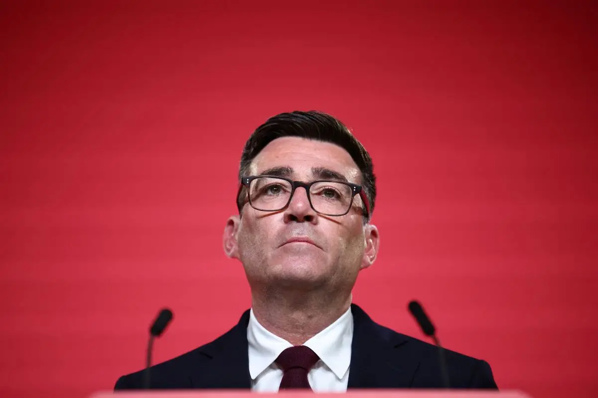 Andy Burnham speaks after being confirmed as the Labour Party's new leader and the country's next prime minister, during 'Labour's Special Conference' in central London, Friday July 17, 2026 (Photo: AP)