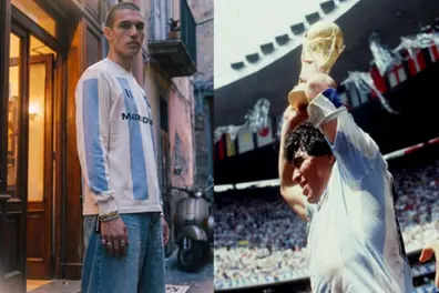 Maradona's iconic 1986 world cup jersey returns after 40 years