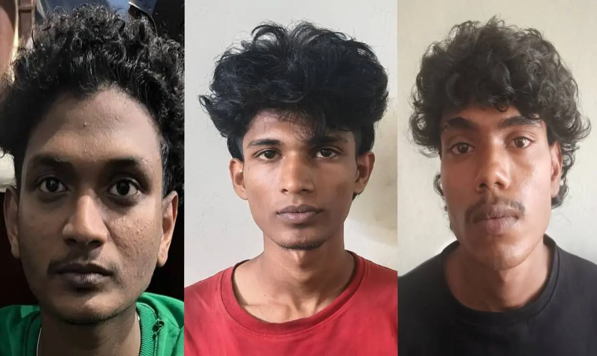 റിജിൻ ദാസ്,വിഷ്ണു,നിതിൻദാസ്