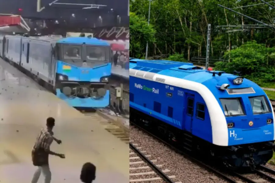 Blue WAG-12B electric freight locomotive, Hydrogen train