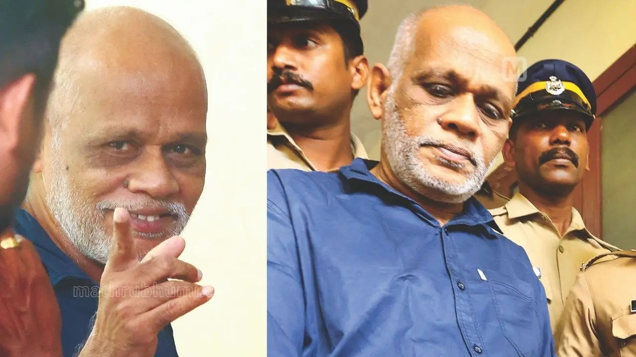 വിധി കേട്ട ശേഷം ജയിലിലേക്ക് പോകുന്ന ചെന്താമര