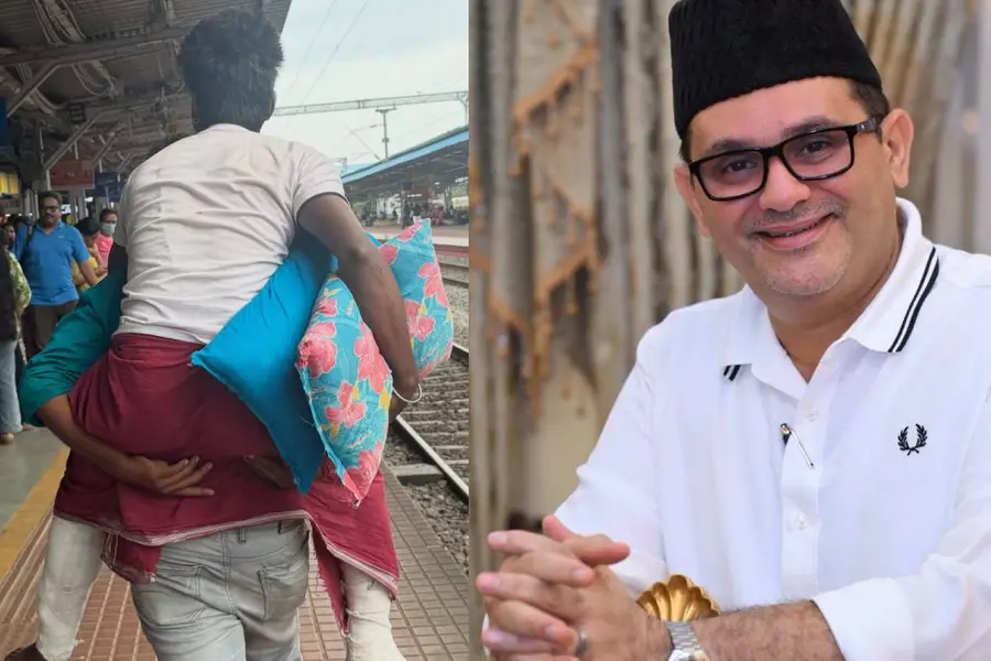സ്നേഹത്തിന്റെയും കരുണയുടെയും നേർക്കാഴ്ച; ചിത്രം പങ്കുവെച്ച് മുനവ്വറലി തങ്ങൾ