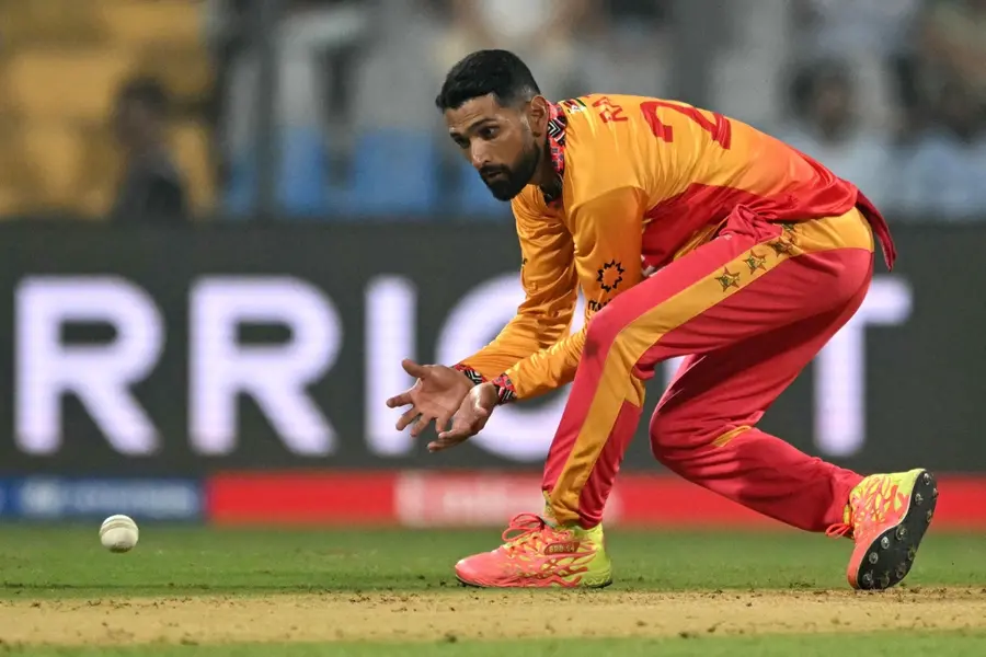 Zimbabwe's captain Sikandar Raza