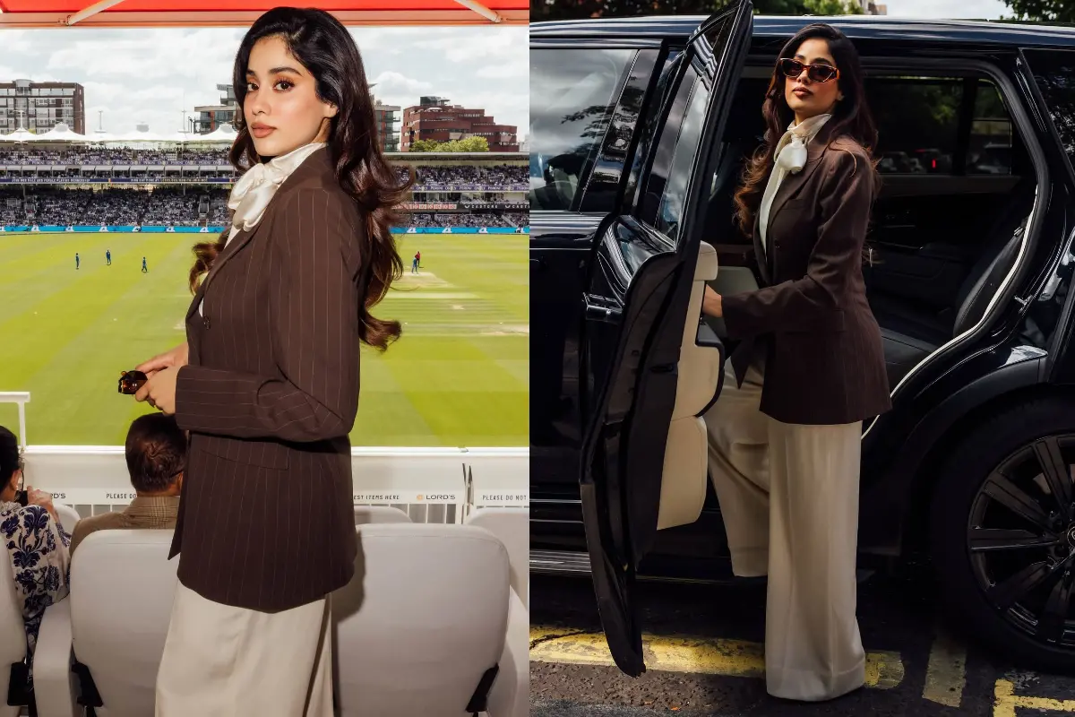Janhvi Kapoor in head-to-toe Ralph Lauren (Images: Instagram)