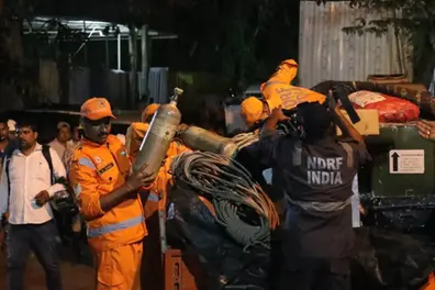 20 dead, rescue continues for five trapped in Sikkim tunnel collapse